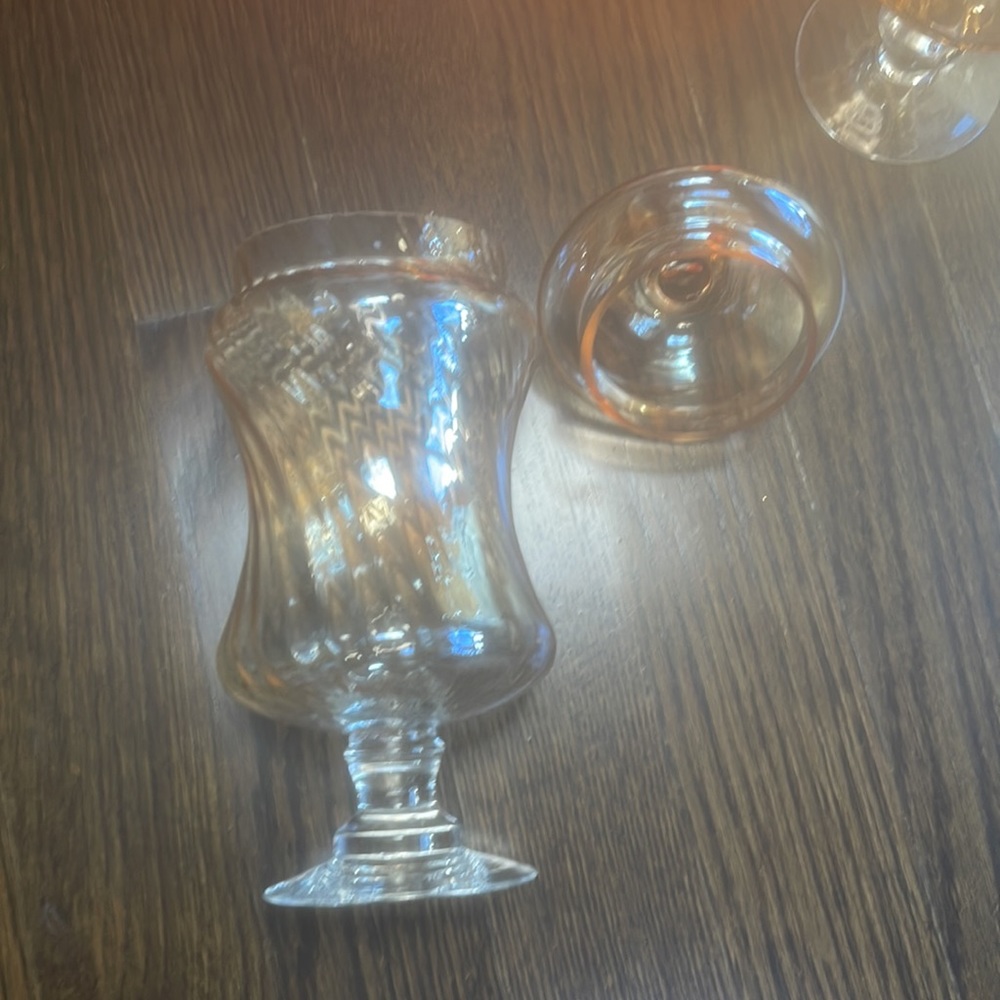 Vintage amber colored apothecary jars with lids Two different shapes lov… - Picture 6 of 12